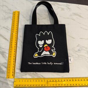 Vintage 90s badtz-maru sanrio mini tote made in japan RARE